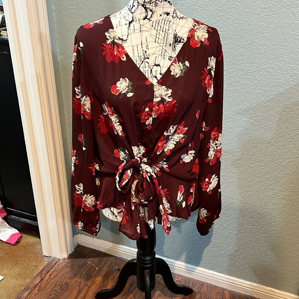 Floral blouse
